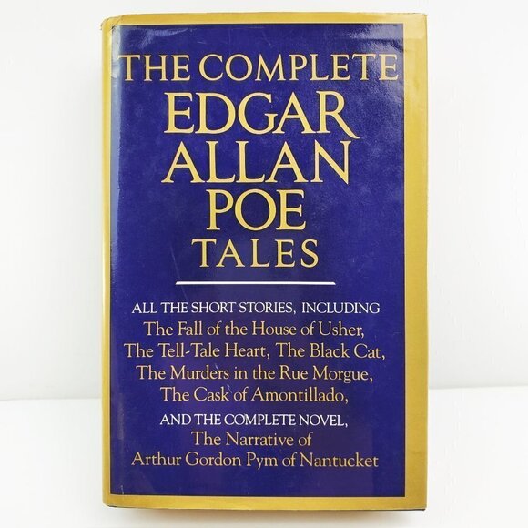 Complete Edgar Allan Poe Tales Vintage 1981 Avenel Hardcover Book - Picture 1 of 12